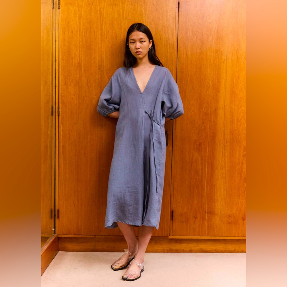 Deiji Studios Crease Bind Dress